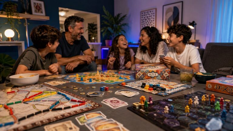 jogos de tabuleiro para família | Jogada Certa