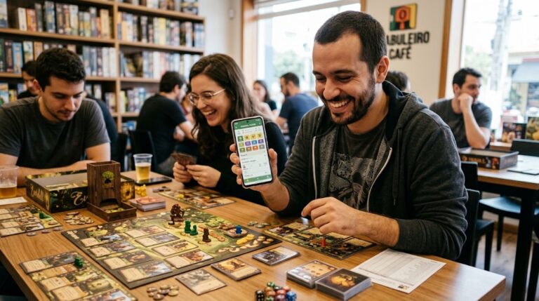 app para board game | Jogada Certa